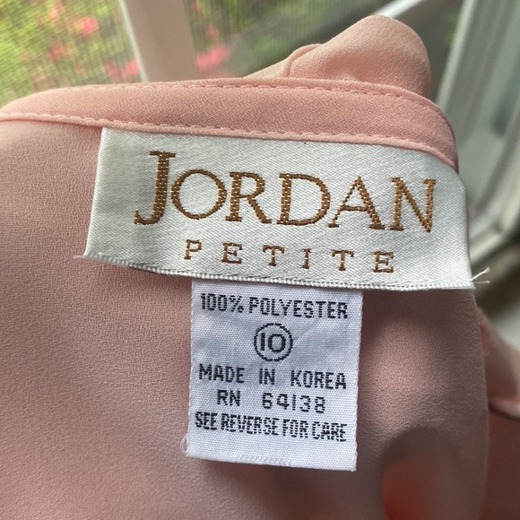 1980s Peach Blouse - Picture 7 of 7